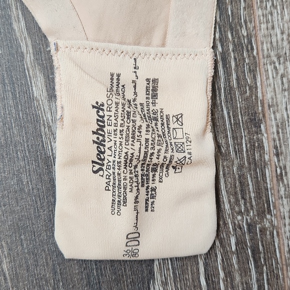 36DD SLEEKBACK by La Vie en Rose nude bra - Picture 4 of 4